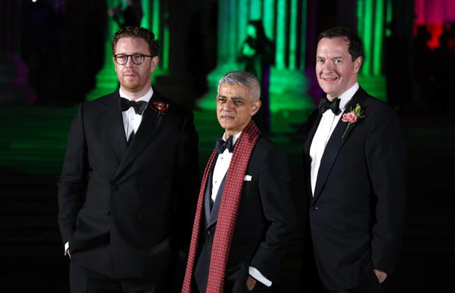 The British Museum Ball 2026 at The British Museum in London, England Director of the British Museum Nicholas Cullinan, Mayor of London Sadiq Khan and George Osborne attend The British Museum Ball 2026 at The British Museum in London, England on October 17, 2026. London The British Museum UK Copyright: xFredxDuvalx