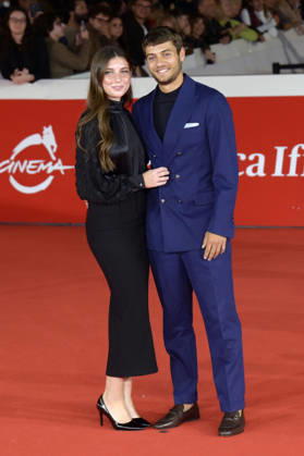 Flavio Cobolli mit Partnerin Matilde Galli bei der Premiere des Dokumentarfilms In un battito auf dem 21. Internationalen Filmfestival von Rom Festa del Cinema di Roma 2026 im Auditorium Parco della Musica. Rom, 18.10.2026