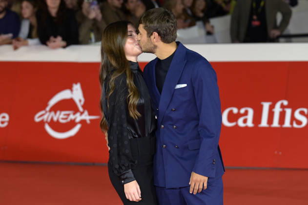 Flavio Cobolli mit Partnerin Matilde Galli bei der Premiere des Dokumentarfilms In un battito auf dem 21. Internationalen Filmfestival von Rom Festa del Cinema di Roma 2026 im Auditorium Parco della Musica. Rom, 18.10.2026