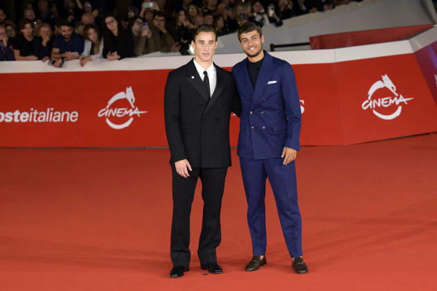 Edaordo Bove und Flavio Cobolli bei der Premiere des Dokumentarfilms In un battito auf dem 21. Internationalen Filmfestival von Rom Festa del Cinema di Roma 2026 im Auditorium Parco della Musica. Rom, 18.10.2026