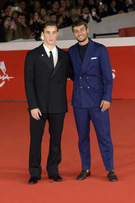 Edaordo Bove und Flavio Cobolli bei der Premiere des Dokumentarfilms In un battito auf dem 21. Internationalen Filmfestival von Rom Festa del Cinema di Roma 2026 im Auditorium Parco della Musica. Rom, 18.10.2026