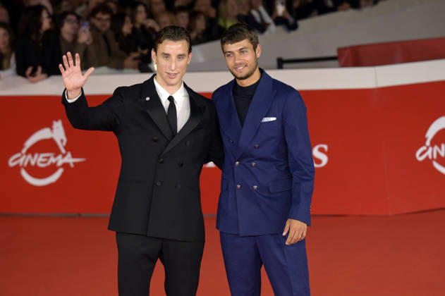 Edaordo Bove und Flavio Cobolli bei der Premiere des Dokumentarfilms In un battito auf dem 21. Internationalen Filmfestival von Rom Festa del Cinema di Roma 2026 im Auditorium Parco della Musica. Rom, 18.10.2026