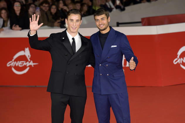 Edaordo Bove und Flavio Cobolli bei der Premiere des Dokumentarfilms In un battito auf dem 21. Internationalen Filmfestival von Rom Festa del Cinema di Roma 2026 im Auditorium Parco della Musica. Rom, 18.10.2026