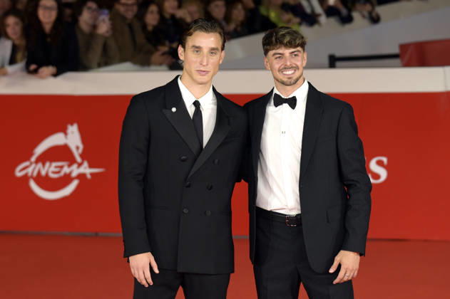 Edoardo Bove und Fabio Di Giannantonio bei der Premiere des Dokumentarfilms In un battito auf dem 21. Internationalen Filmfestival von Rom Festa del Cinema di Roma 2026 im Auditorium Parco della Musica. Rom, 18.10.2026