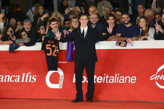 Edoardo Bove bei der Premiere des Dokumentarfilms In un battito auf dem 21. Internationalen Filmfestival von Rom Festa del Cinema di Roma 2026 im Auditorium Parco della Musica. Rom, 18.10.2026