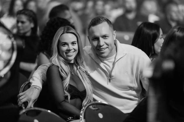 Fame Fighting 4 in Essen 2026. Patrick Romer mit Freundin Annelie Henze beim Fame Fighting 4 Promiboxen am 17. Oktober 2026 in der Grugahalle in Essen. Essen Grugahalle Nordrhein-Westfalen