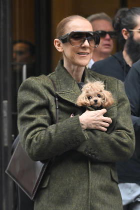 Céline Dion leaves the Royal Monceau hotel with her sons Nelson and Eddy and her dog after her concert series in Paris on October 19, 2026. Christian Liewig, Bestimage. Céline Dion leaves the Royal Monceau hotel with her sons Nelson and Eddy and her dog after her concert series in Paris on October 19, 2026 Paris, France Copyright: xChristianxLiewigx xBestimagexChristianxLiewigx xBestimagex