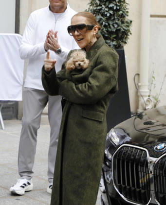 Céline Dion leaves the Royal Monceau hotel with her sons Nelson and Eddy and her dog Madison after her concert series in Paris October 19, 2026 Marc Aussel Lacroix Bestimage Céline Dion leaves the Royal Monceau hotel with her sons Nelson and Eddy and her dog Madison after her concert series in Paris October 19, 2026 Paris, France Copyright: xMarcxAussetxLacroixx xBestimagexMarcxAussetxLacroixx xBestimagex