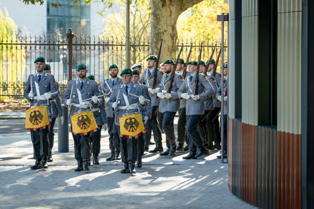 Bundespräsident, Frank-Walter Steinmeier, Akkreditierung von Botschaftern Berlin, Amtssitz am Spreebogen, Bundespräsident, Frank-Walter Steinmeier, Akkreditierung von Botschaftern, Bundeswehr Berlin Berlin GER