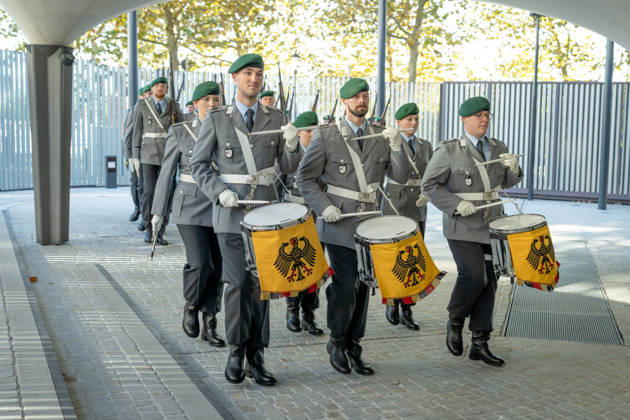 Bundespräsident, Frank-Walter Steinmeier, Akkreditierung von Botschaftern Berlin, Amtssitz am Spreebogen, Bundespräsident, Frank-Walter Steinmeier, Akkreditierung von Botschaftern, Bundeswehr Berlin Berlin GER