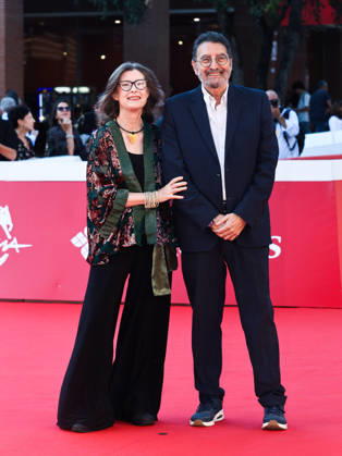 IPA89918717 - Rome, 2026 Film Festival - Night 7 - Red Carpet for the Film *WAITING FOR MR. HYDE* Pictured: Donatella Romani, Roberto Amato  Copyright: xMarcoxProvvisionatox xPoolxRomaxFilmxFestx2026x IPA89918717