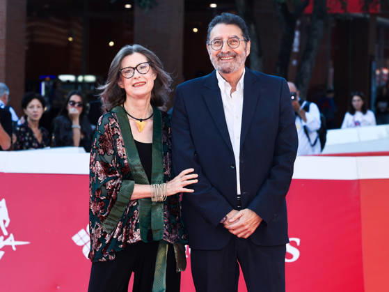 IPA89918720 - Rome, 2026 Film Festival - Night 7 - Red Carpet for the Film *WAITING FOR MR. HYDE* Pictured: Donatella Romani, Roberto Amato  Copyright: xMarcoxProvvisionatox xPoolxRomaxFilmxFestx2026x IPA89918720