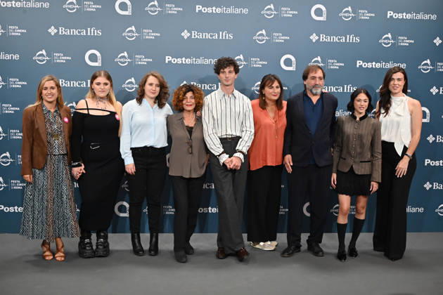 October 19, 2026, Rome, Italy: Stefano Mordini, Maria Esposito, Daniele Rienzo, Doriana Leondeff, Bianca Rondolino, BigMama, Simona Ercolani, Elettra Canovi and Giulia Minoli attend the Photocall for the film Melania Rea during the 2026 Rome Film Fest held at the Auditorium Parco della Musica. Rome Italy - ZUMAs197 20261019_aaa_s197_160 Copyright: xAntoninoxD Espositox