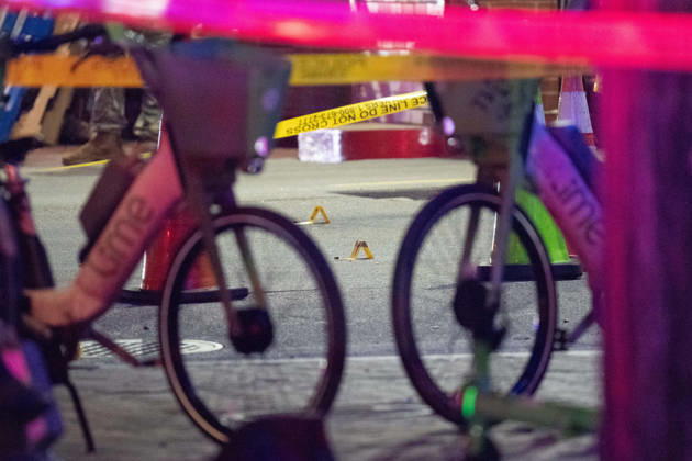 October 19, 2026, Washington, Dc, United States: A National Guard soldier was shot in the Eastern Market neighborhood of Washington, D.C. in the early hours of October 19, 2026. The guardsman tried to break up a fight but was shot by one of the participants, before the suspect was shot by other National Guard soldiers. Both the Guardsman and the suspect were taken to the hospital with non-life threatening injuries. Washington United States - ZUMAl312 20261019_znp_l312_043 Copyright: xAndrewxLeydenx