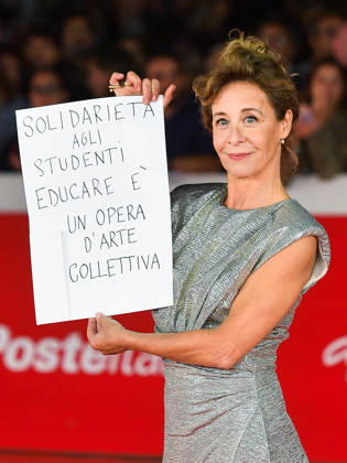 IPA89923540 - Rome, 2026 Film Festival - Night 7 - Red Carpet Unita Pictured: Carlotta Natoli  Copyright: xVincenzoxLandix xPoolxRomaxFilmxFestx2026x IPA89923540