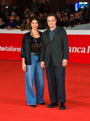 IPA89925094 - Rome, 2026 Film Festival - Night 7 - Red Carpet Unita Pictured: Dalal Suleiman, Lino Musella Copyright: xVincenzoxLandix xPoolxRomaxFilmxFestx2026x IPA89925094