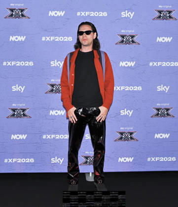 IPA89927888 - Milan, Italy: X Factor 2026 photocall featuring the 12 official contestants JAKE LA FURIA S TEAM In the photo: Alex Fontana (Alessandro Davide Fontana)  Copyright: xNickxZonnax xNickxZonnax IPA89927888