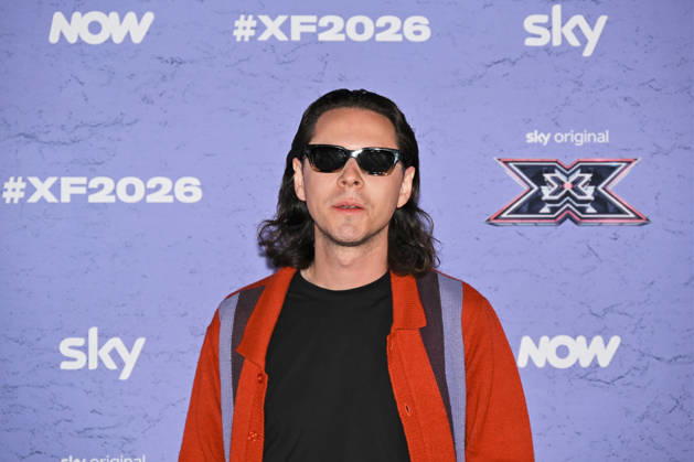 IPA89927892 - Milan, Italy: X Factor 2026 photocall featuring the 12 official contestants JAKE LA FURIA S TEAM In the photo: Alex Fontana (Alessandro Davide Fontana)  Copyright: xNickxZonnax xNickxZonnax IPA89927892