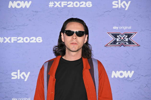 IPA89927894 - Milan, Italy: X Factor 2026 photocall featuring the 12 official contestants JAKE LA FURIA S TEAM In the photo: Alex Fontana (Alessandro Davide Fontana)  Copyright: xNickxZonnax xNickxZonnax IPA89927894