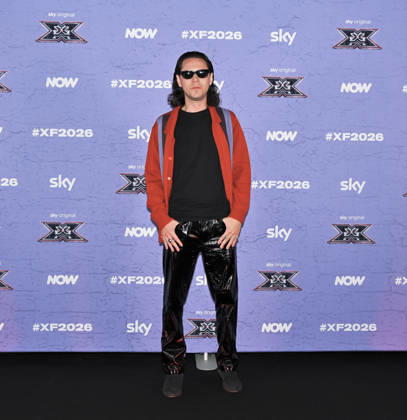 IPA89927900 - Milan, Italy: X Factor 2026 photocall featuring the 12 official contestants JAKE LA FURIA S TEAM In the photo: Alex Fontana (Alessandro Davide Fontana)  Copyright: xNickxZonnax xNickxZonnax IPA89927900