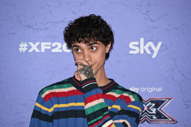 IPA89927936 - Milan, Italy: X Factor 2026 photocall featuring the 12 official contestants IRAMA S TEAM In the photo: Lenanie (Danny Anania)  Copyright: xNickxZonnax xNickxZonnax IPA89927936