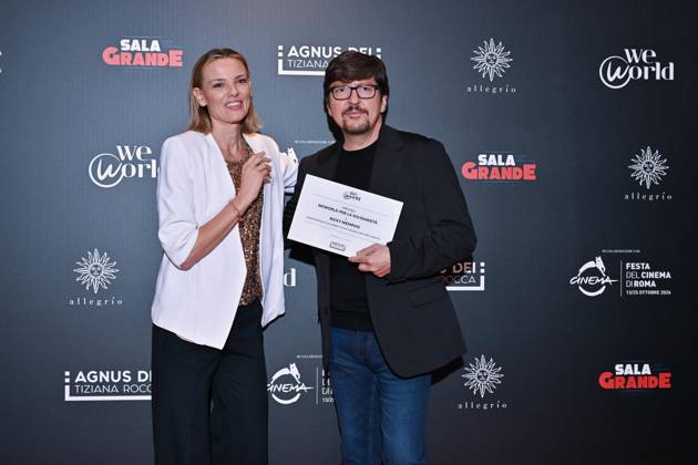 IPA89934717 - Rome: Allegrio Roma. Charity Event for WeWorld. Pictured: Christiane Filangeri, Ricky Memphis  Copyright: xMaurizioxD Avanzox xDxAvanzo Provvisionato Landix IPA89934717