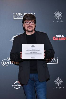IPA89934719 - Rome: Allegrio Roma. Charity Event for WeWorld. Pictured: Ricky Memphis  Copyright: xMaurizioxD Avanzox xDxAvanzo Provvisionato Landix IPA89934719