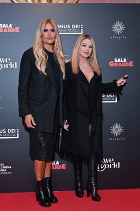 IPA89934773 - Rome: Allegrio Roma. Charity Event for WeWorld. Pictured: Tiziana Rocca, Paola Ferrari  Copyright: xMaurizioxD Avanzox xDxAvanzo Provvisionato Landix IPA89934773