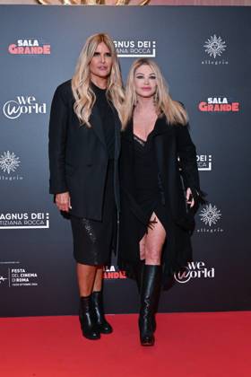 IPA89934774 - Rome: Allegrio Roma. Charity Event for WeWorld. Pictured: Tiziana Rocca, Paola Ferrari  Copyright: xMaurizioxD Avanzox xDxAvanzo Provvisionato Landix IPA89934774