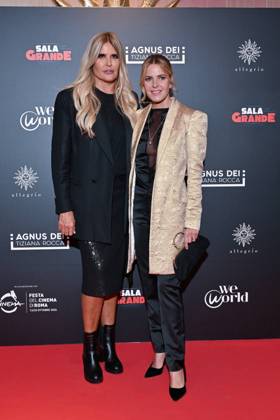 IPA89934749 - Rome: Allegrio Roma. Charity Event for WeWorld. Pictured: Tiziana Rocca, Elisabetta Pellini  Copyright: xMaurizioxD Avanzox xDxAvanzo Provvisionato Landix IPA89934749