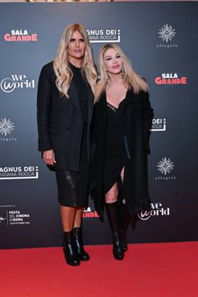 IPA89934775 - Rome: Allegrio Roma. Charity Event for WeWorld. Pictured: Tiziana Rocca, Paola Ferrari  Copyright: xMaurizioxD Avanzox xDxAvanzo Provvisionato Landix IPA89934775