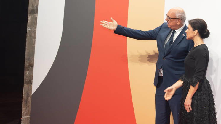 Andreas Bovenschulte, Bürgermeister Bremen mit Katherina Reiche, Bundesministerin für Wirtschaft und Energie;Invest in Germany Summit 2026 - Red Carpet for Investments - Event Location Kraftwerk Berlin, Berlin Berlin Deutschland Kraftwerk Event Location