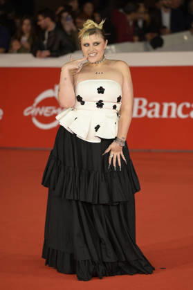 Entertainment Bilder des Tages #2 October 19, 2026, Rome, Italy: Marianna Mammone (Big Mama) attends the red carpet of film Melania Rea at the 2026 Rome Film Fest, held at the Auditorium Parco della Musica. Rome Italy - ZUMAs197 20261019_aaa_s197_447 Copyright: xMarioxCartellix