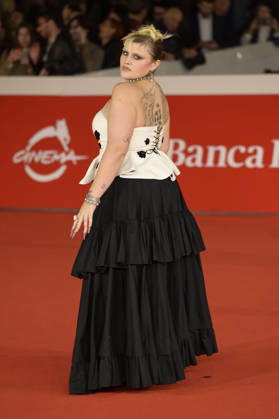 October 19, 2026, Rome, Italy: Marianna Mammone (Big Mama) attends the red carpet of film Melania Rea at the 2026 Rome Film Fest, held at the Auditorium Parco della Musica. Rome Italy - ZUMAs197 20261019_aaa_s197_458 Copyright: xMarioxCartellix