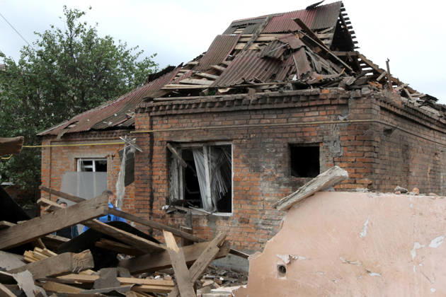 Russian troops hit Dnipro with guided bombs The premises of a house are reduced to rubble by a Russian bombardment in Dnipro, Ukraine, on October 19, 2026. On Monday morning, Russian forces launched guided aerial bombs at the eastern city, damaging private homes and infrastructure. An 84-year-old woman was hospitalised in moderate condition. Dnipro Ukraine  Copyright: xMykolaxMiakshykovx originalFilename: ukrinform-russiant261019_npJgv.jpg