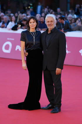 21st Rome Film Fest - Mustang Screening Kasia Smutniak and Domenico Procacci attend the red carpet premiere of the film Mustang during the 21st Rome Film Fest in Rome, Italy on October 19, 2026. Photo by Andrea Bracaglia ABACAPRESS.COM Rome Italy Italy  Copyright: xBracagliaxAndrea ABACAx