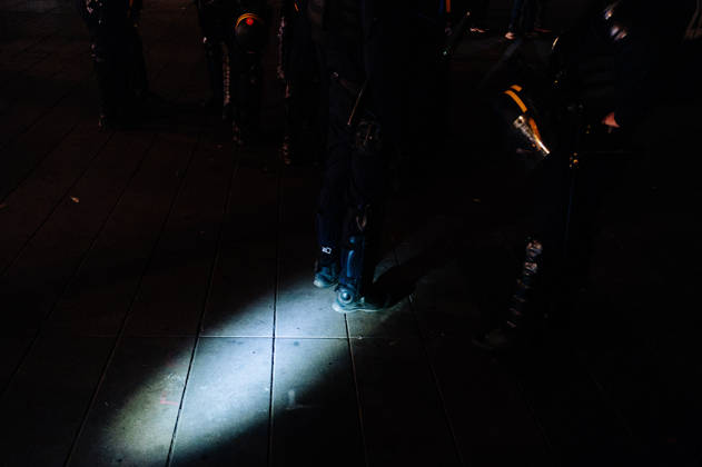 Following several days of unrest and looting, a curfew has been imposed from 11.00 pm at Place de la RÃ publique in Paris until 6.00 am. - 19 10 2026 - France Paris Paris -  JanxSchmidt-Whitley LexPictorium LePictorium_0344435