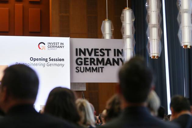 Berlin, Deutschland, 20.10.2026: ESMT: Invest in Germany Summit: Invest in Germany Summit Copyright: xdtsxNachrichtenagenturx dts_140009
