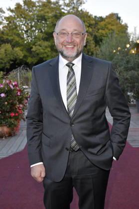 Martin Schulz bei der Verleihung des European Future Award 2026 im Tipi am Kanzleramt. Berlin, 19.10.2026
