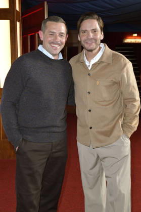 Klaas Heufer-Umlauf und Daniel Brühl bei der Verleihung des European Future Award 2026 im Tipi am Kanzleramt. Berlin, 19.10.2026
