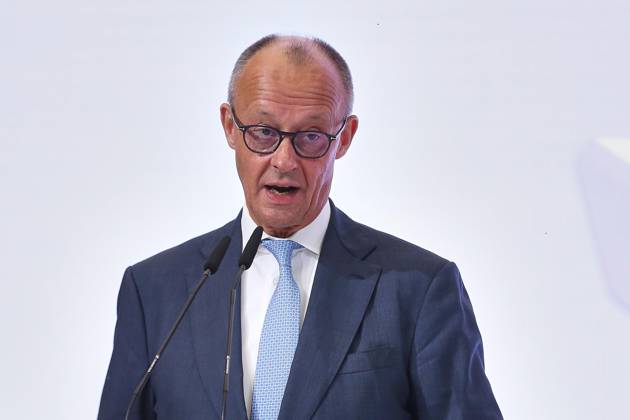 Berlin, Deutschland, 20.10.2026: ESMT: Invest in Germany Summit: Bundeskanzler Friedrich Merz (CDU) Copyright: xdtsxNachrichtenagenturx dts_140061