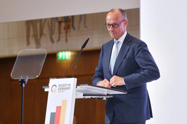 Berlin, Deutschland, 20.10.2026: ESMT: Invest in Germany Summit: Bundeskanzler Friedrich Merz (CDU) Copyright: xdtsxNachrichtenagenturx dts_140070