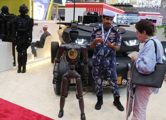 16th Homeland Security and Safety Exhibition Milipol Qatar begins in Doha DOHA, QATAR - OCTOBER 20: Visitors and exhibitors gather at the 16th International Homeland Security and Safety Exhibition (Milipol Qatar), held at the Doha Exhibition and Convention Center in Doha, Qatar, on October 20, 2026. Featuring over 270 companies from 33 countries, the event showcases innovations including unmanned aerial vehicles (UAVs), robotic systems, armored and specialized tactical vehicles, advanced surveillance cameras, cybersecurity solutions, border security hardware, and artificial intelligence-driven technologies. Ali Altunkaya Anadolu Doha Qatar. Editorial use only. Please get in touch for any other usage. Copyright: x2026xAnadoluxAlixAltunkayax