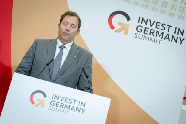Invest in Germany Summit, Berlin, ESMT Invest in Germany Summit, Berlin, ESMT, Lars Klingbeil, Bundesfinanzminister Berlin Berlin GER