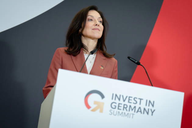 Invest in Germany Summit, Berlin, ESMT Invest in Germany Summit, Berlin, ESMT, Katherina Reiche, Bundeswirtschaftsministerin Berlin Berlin GER