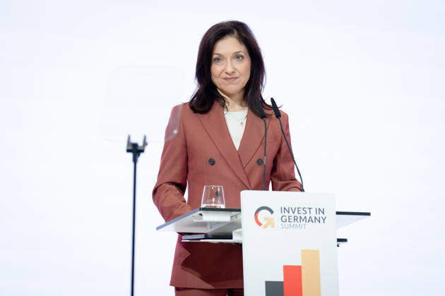 Invest in Germany Summit, Berlin, ESMT Invest in Germany Summit, Berlin, ESMT, Katherina Reiche, Bundeswirtschaftsministerin Berlin Berlin GER