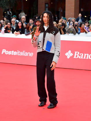 IPA89954083 - Rome, 2026 Film Festival - Night 8 - Red Carpet for the film *A MARE* In the photo: Ghali  Copyright: xVincenzoxLandix xPoolxRomaxFilmxFestx2026x IPA89954083