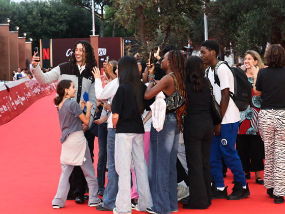 IPA89954353 - Rome, 2026 Film Festival - Night 8 - Red Carpet for the film *A MARE* In the photo: Ghali  Copyright: xMarcoxProvvisionatox xPoolxRomaxFilmxFestx2026x IPA89954353