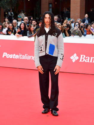 IPA89954082 - Rome, 2026 Film Festival - Night 8 - Red Carpet for the film *A MARE* In the photo: Ghali  Copyright: xVincenzoxLandix xPoolxRomaxFilmxFestx2026x IPA89954082