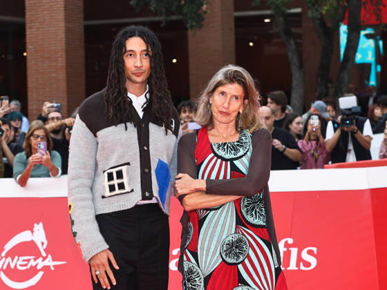IPA89954336 - Rome, 2026 Film Festival - Night 8 - Red Carpet for the film *A MARE* In the photo: Ghali, Alessandra Cutolo  Copyright: xMarcoxProvvisionatox xPoolxRomaxFilmxFestx2026x IPA89954336